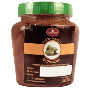 ULUVA MANGA (FENUGREEK MANGO PICKLE)